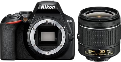 Nikon D3500 Black + AF-P DX 18-55mm VR Grade Good Used