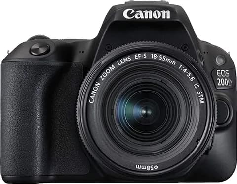 Canon EOS 200D Black + 18-55mm III Grade Good Used