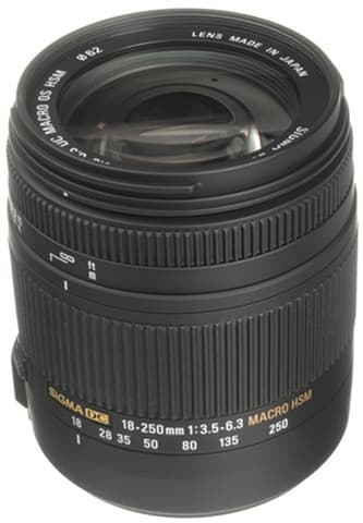 Sigma 18-250mm f/3.5-6.3 DC OS HSM (Canon) Used