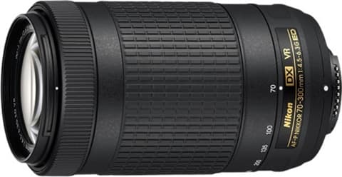 Nikon AF-P DX NIKKOR 70-300mm f/4.5-6.3G ED VR Lens Used