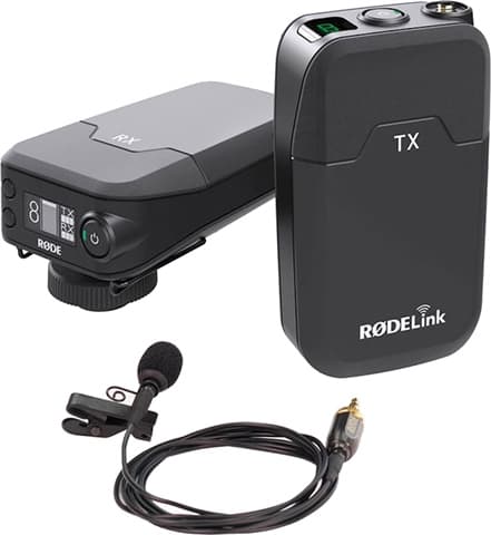 Rode Link Filmmaker Kit (Microphone + Transmitter + Reciever) Used