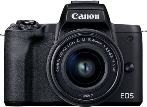 Canon EOS M50 24.1MP Mark II + 15-45mm f/3.5-6.3 IS STM Black Grade Good Used