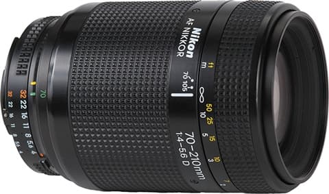 Nikon Nikkor 70-210mm F/4-5.6 AF Lens Used