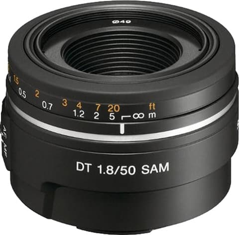Sony SAL50F18 DT 50mm F/1.8 Lens Used