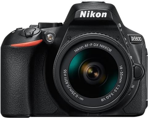 Nikon D5600 Black + AF-P DX 18-55mm VR Grade Good Used