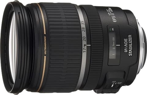 Canon EF-S 17-55mm f/2.8 IS USM Black Lens Used