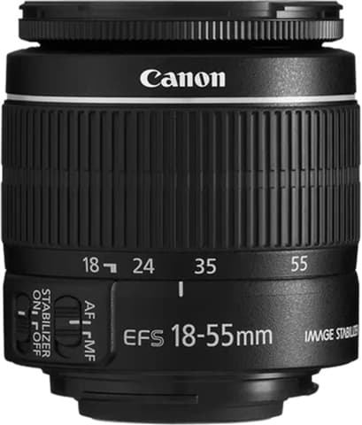 Canon EF-S 18-55mm f/3.5-5.6 Black Lens Used