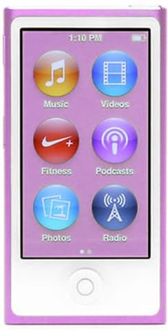 Apple iPod Nano 7th Generation 16GB - Purple Grade Good Used