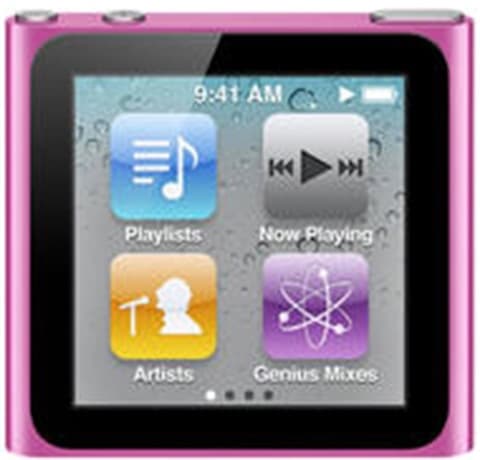 Apple iPod Nano 6th Generation 8GB - Pink Grade Good Used