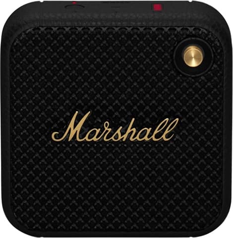 Marshall Willen Portable Bluetooth Speaker - Black & Brass Grade Good Used