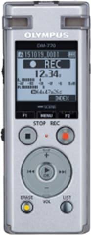 Olympus DM-770 8GB Digital Voice Recorder Grade Excellent Used