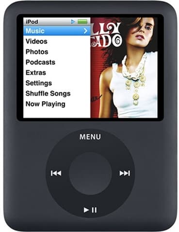 Apple iPod Nano Video 3rd Generation 8GB - Black Grade Fair Used