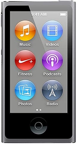 Apple iPod Nano 7th Generation 16GB - Space Grey Grade Good Used