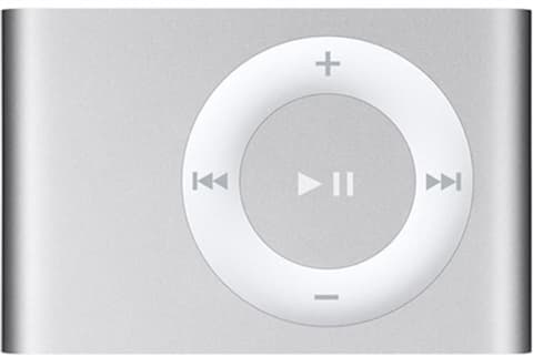 Apple iPod Shuffle 2nd Generation 1GB - Silver Grade Good Used