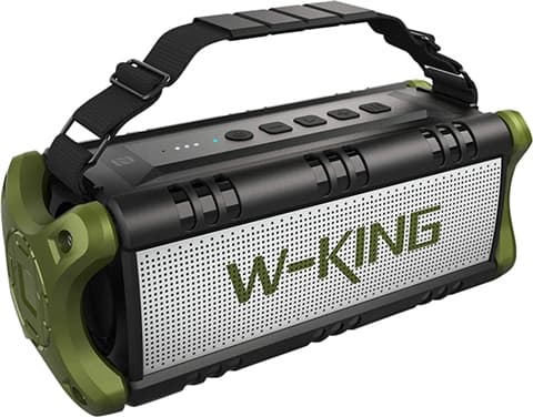 W-King D8 Waterproof Bluetooth Speaker Grade Fair Used