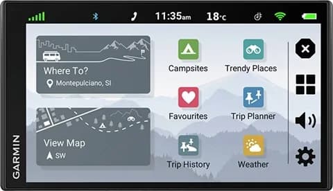 Garmin CamperVan 6.95 Small Van Sat Nav Grade Good Used