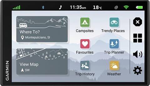 Garmin CamperVan 6.95 Small Van Sat Nav Grade Good Used