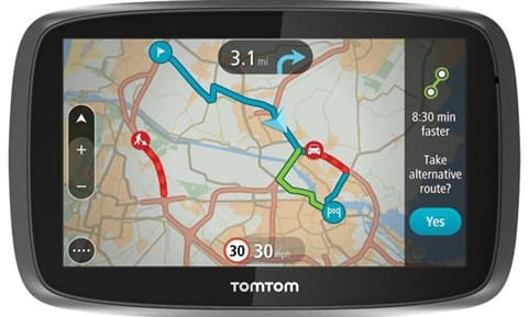 TomTom GO 5000 Europe Sat Nav Grade Good Used