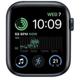 Watch SE 2nd Gen (Cel) NO STRAP Midnight Aluminium 44mm Grade Good Used