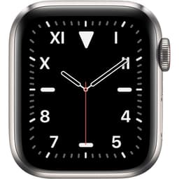 Watch Series 5 (Cellular) NO STRAP Titanium 44mm Grade Good Used