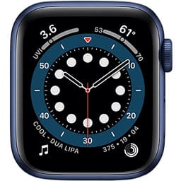 Watch Series 6 (Cellular) NO STRAP Blue Aluminium 40mm Grade Good Used