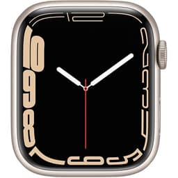 Watch Series 7 (Cellular) NO STRAP Starlight Aluminium 45mm Grade Good Used