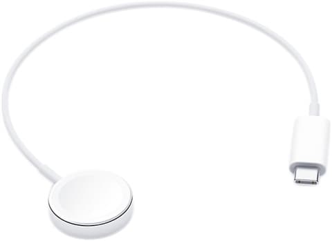 Apple Watch Official Magnetic Fast Charger to USB-C Cable (0.3m) Used