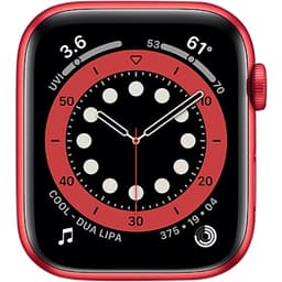Watch Series 6 (Cellular) NO STRAP Product Red Aluminium 44mm Grade Good Used