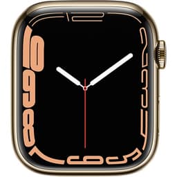 Watch Series 7 (Cellular) NO STRAP Gold Stainless Steel 45mm Grade Good Used