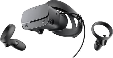 Oculus Rift S PC-Powered VR Gaming Headset (With Controllers) Grade Fair Used