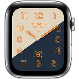 Watch Series 4 Hermes (Cellular) NO STRAP Stainless Steel 44mm Grade Good Used