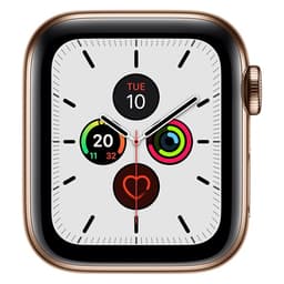 Watch Series 5 (Cellular) NO STRAP Gold Stainless Steel 40mm Grade Good Used