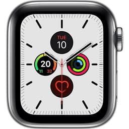 Watch Series 5 (Cellular) NO STRAP Stainless Steel 44mm Grade Good Used