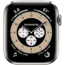 Watch Series 6 (Cellular) NO STRAP Titanium 44mm Grade Good Used