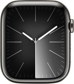 Watch Series 9 (Cel) NO STRAP Graphite Stainless Steel 45mm Grade Good Used