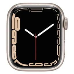 Watch Series 7 (GPS) NO STRAP Starlight Aluminium 41mm Grade Fair Used