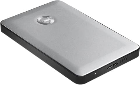 G-Tech G-DRIVE Mobile 2TB USB C Used