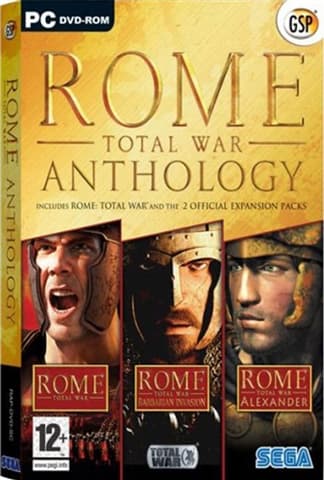Rome Total War Anthology (SN) Used PC Game
