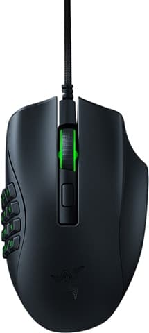 Razer Naga X Ergonomic MMO Wired Gaming Mouse With 16 Buttons Grade Good Used