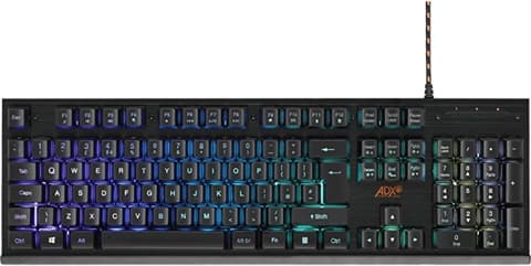 ADX ADXA0419 Wired Membrane Gaming Keyboard Grade Good Used