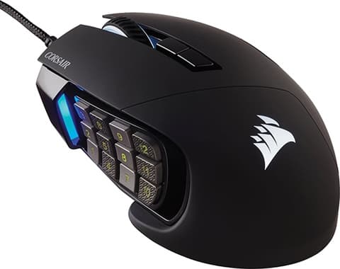 Corsair Scimitar Pro RGB Optical Gaming Mouse Grade Fair Used