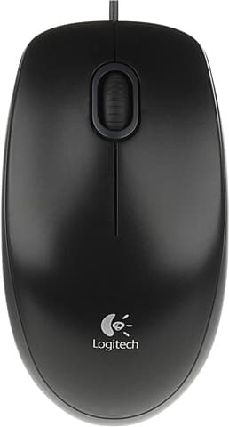 Logitech B100 Wired Optical Mouse Grade Good Used