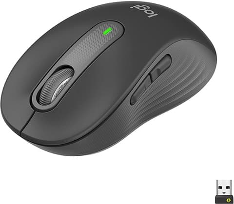 Logitech Signature M650 Wireless Right Handed Mouse (S/M)- Grey Grade Good Used
