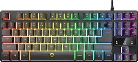 Trust Thado GXT 833 USB Gaming TKL Keyboard Grade Good Used