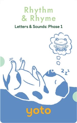 Letters & Sounds: Phase 1 - Rhythm & Rhyme - Yoto Card Used