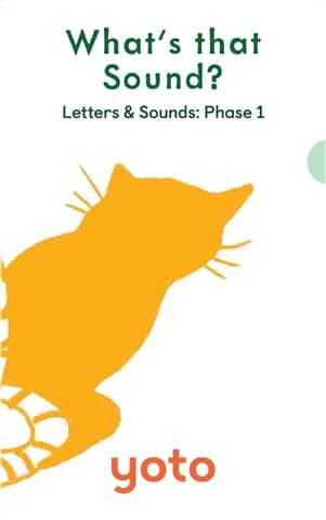 Letters & Sounds: Phase 1 - Whats That Sound? - Yoto Card Used