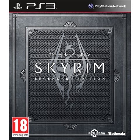 Elder Scrolls V Skyrim Legendary Ed (18) Used Playstation 3 Game
