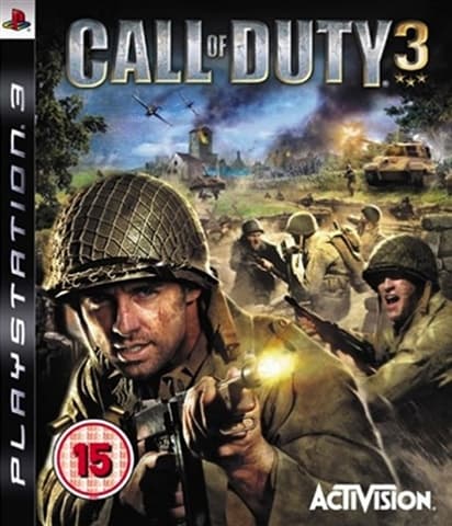 Call Of Duty 3 Used Playstation 3 Game