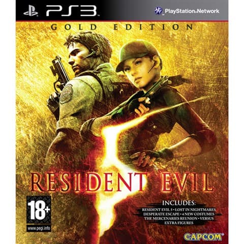 Resident Evil 5 Gold (Move Edition) Used Playstation 3 Game