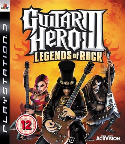 Guitar Hero 3: Legends of Rock (Solus) Used Playstation 3 Game